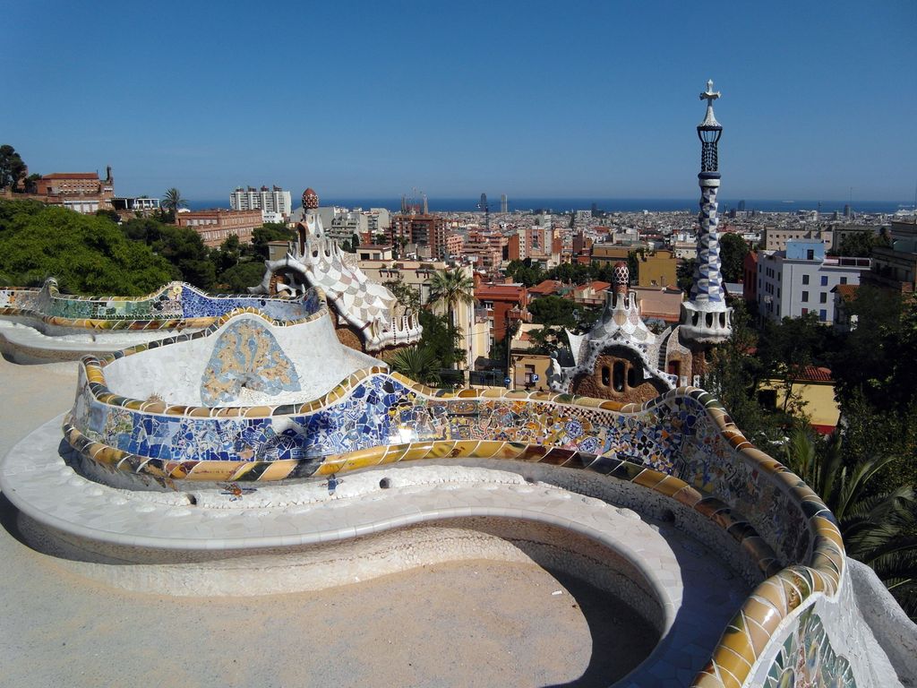 Park Güell. Banc