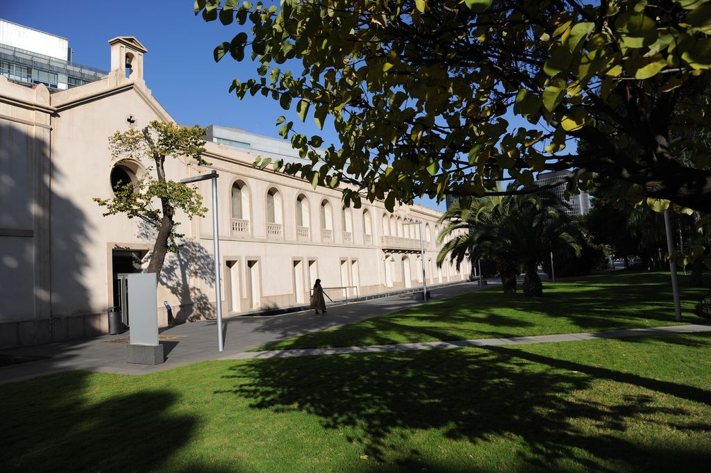 Hospital universitari Quirón Dexeus. Jardí