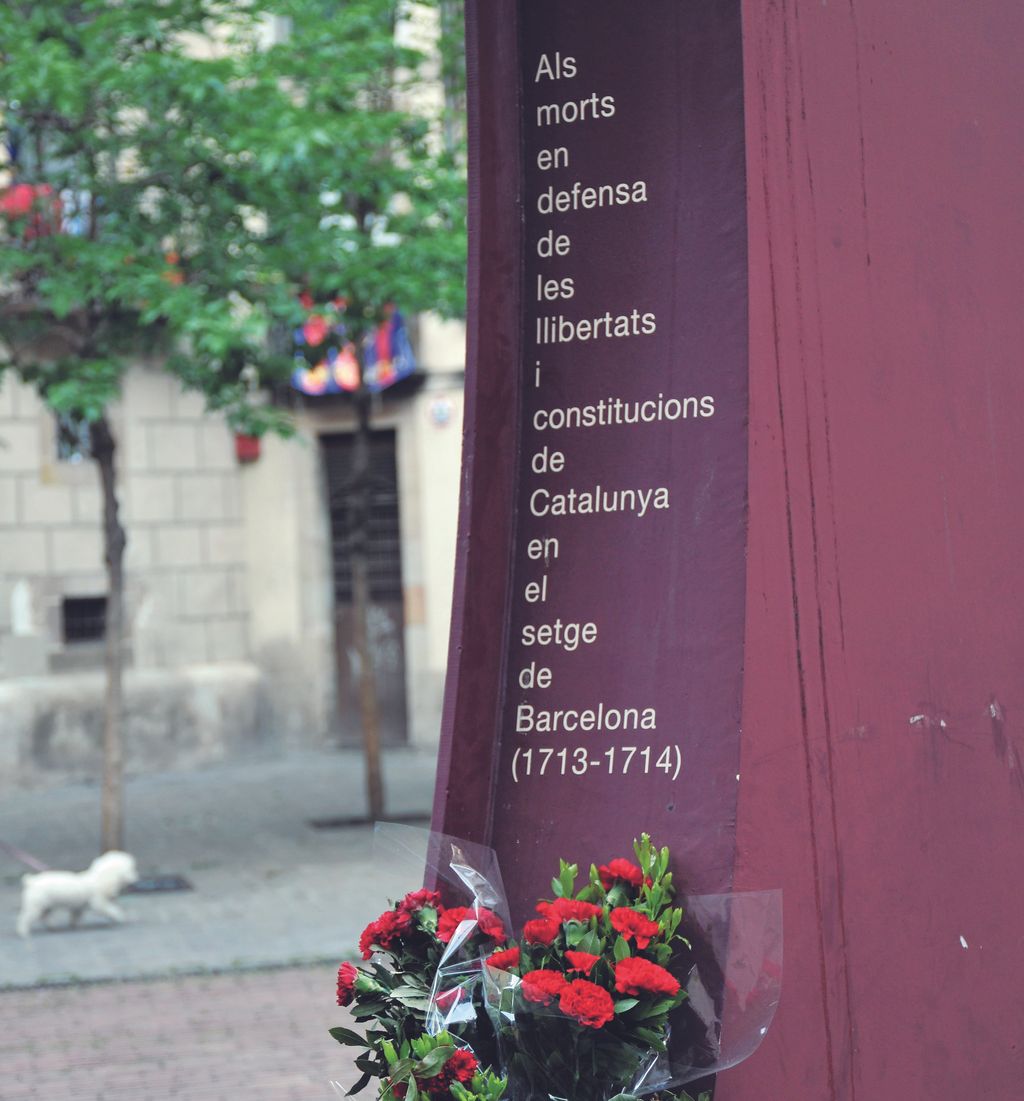 Fossar de les Moreres. Inscripció del monument