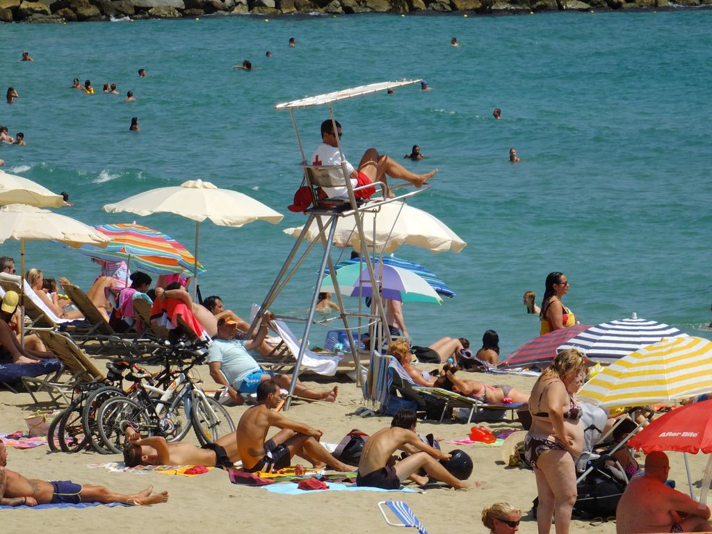 Platja de Llevant. Socorrista