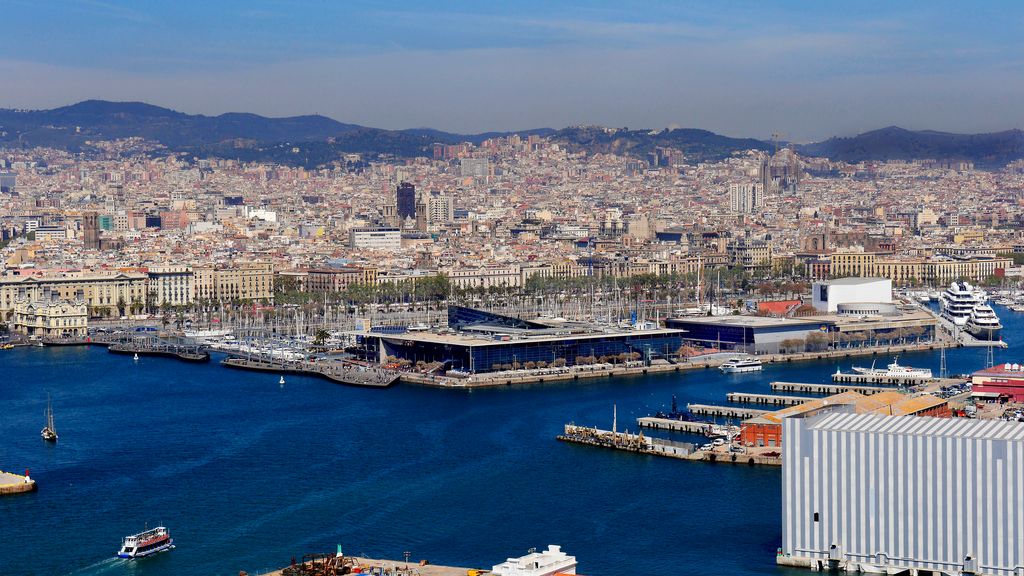 Vista de la zona del Port al voltant del Maremàgnum