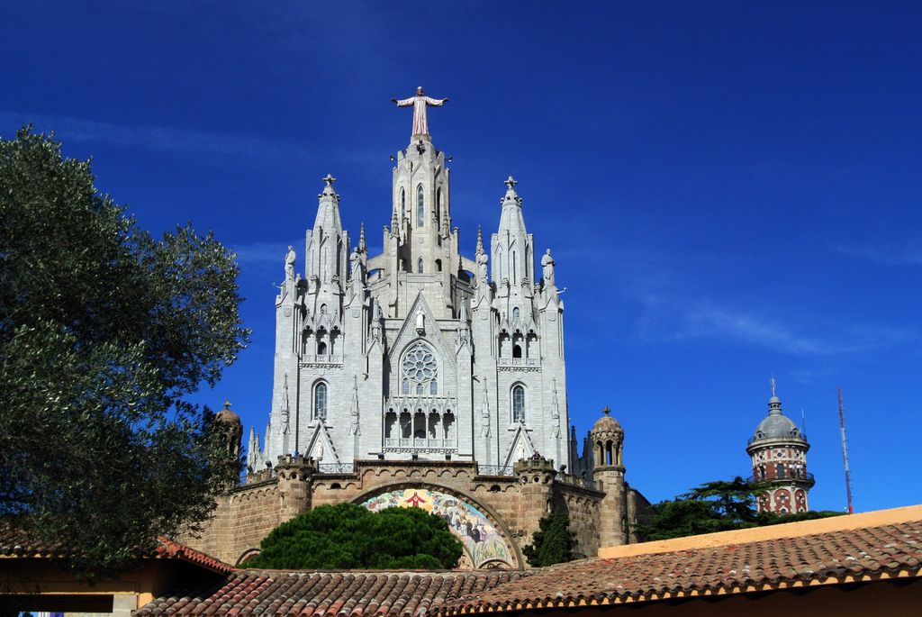 Temple expiatori del Sagrat Cor al Tibidabo. Temple superior