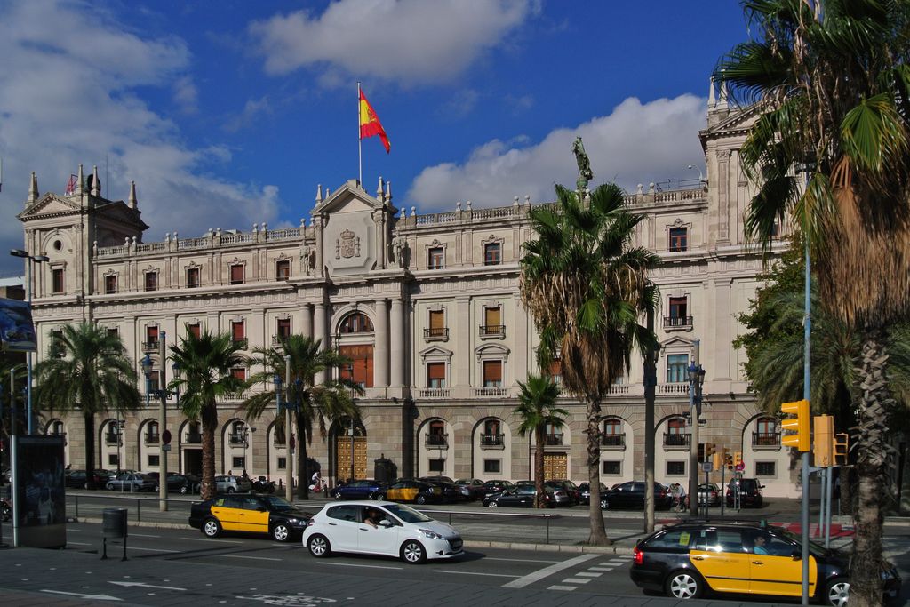 Palau de la Capitania General de Barcelona al passeig de Colom