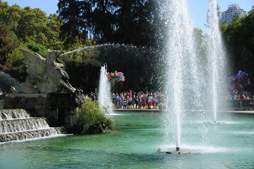 Festes de la Mercè. Ciutadella. Cascada