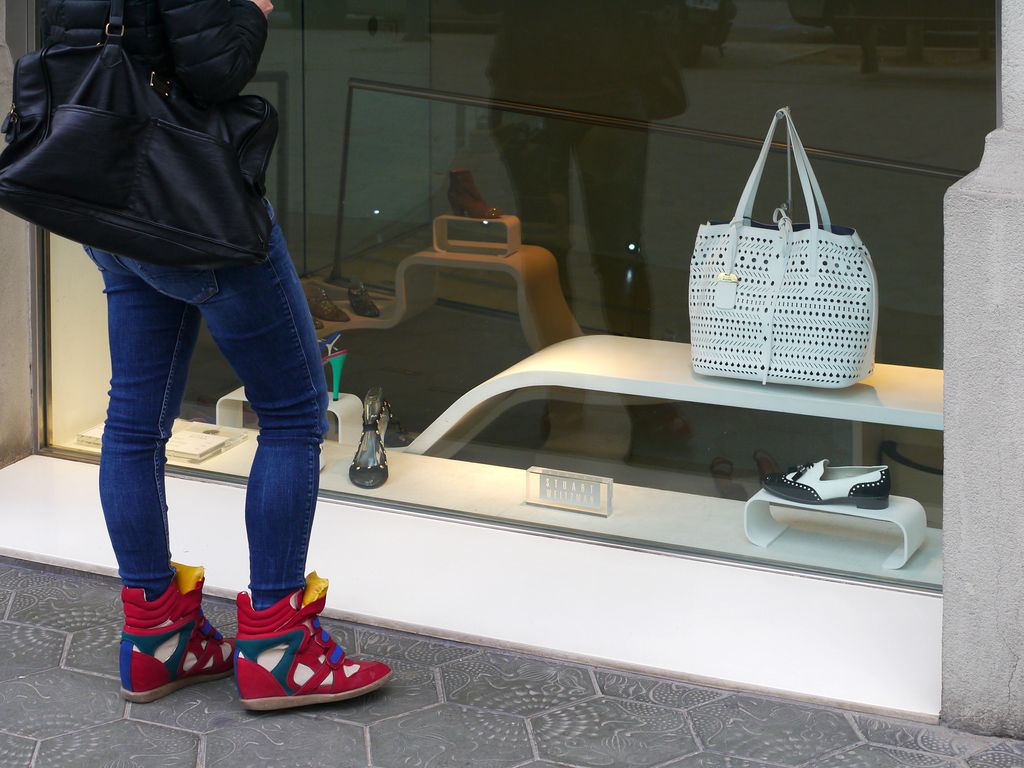 Botiga Stuart Weitzman al passeig de Gràcia