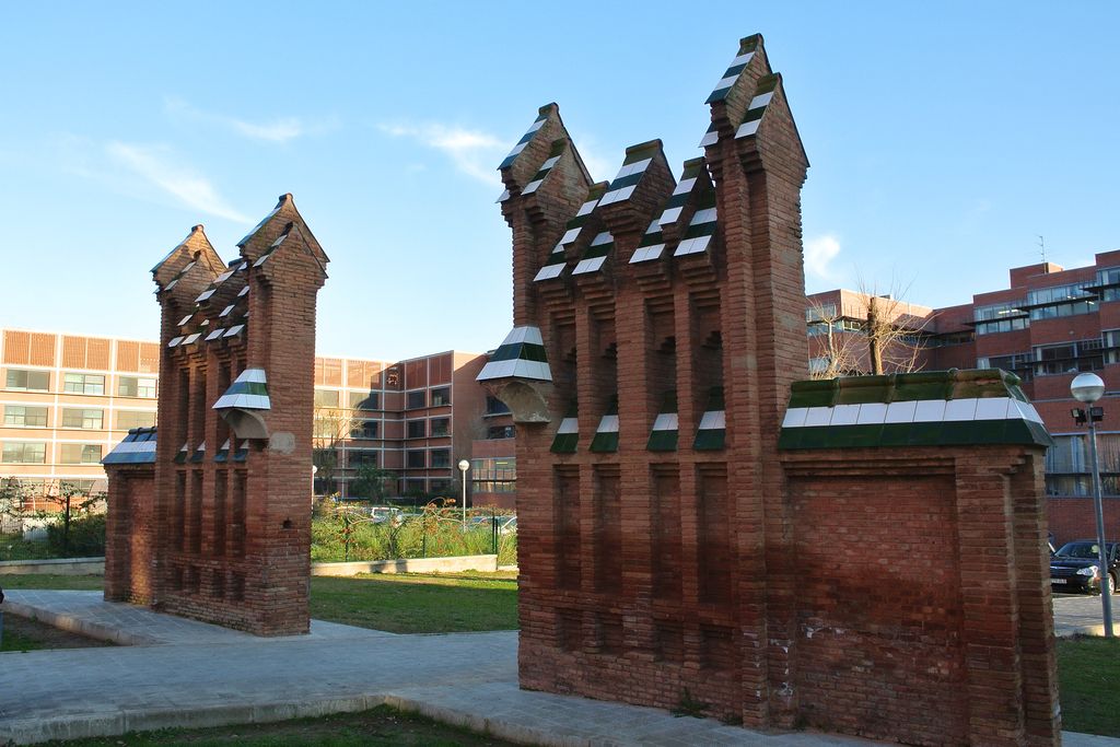 Porta sud de la Finca Güell