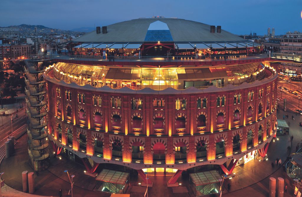 Centre comercial Les Arenes de Barcelona