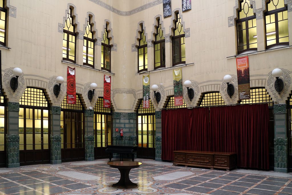 Conservatori Municipal. Pati interior