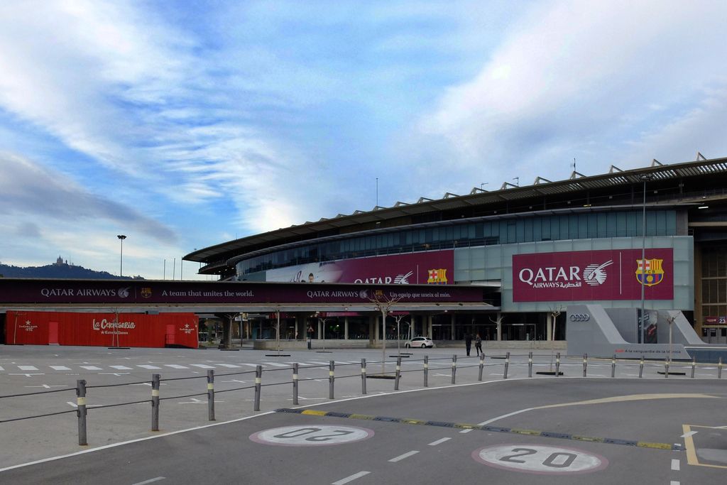 Camp Nou Vials d'accés