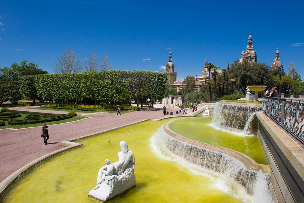 Jardins de Joan Maragall. Font del Palauet Albéniz