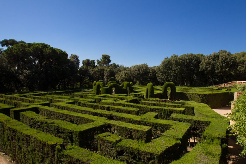 Parc del Laberint d'Horta. Zona del laberint
