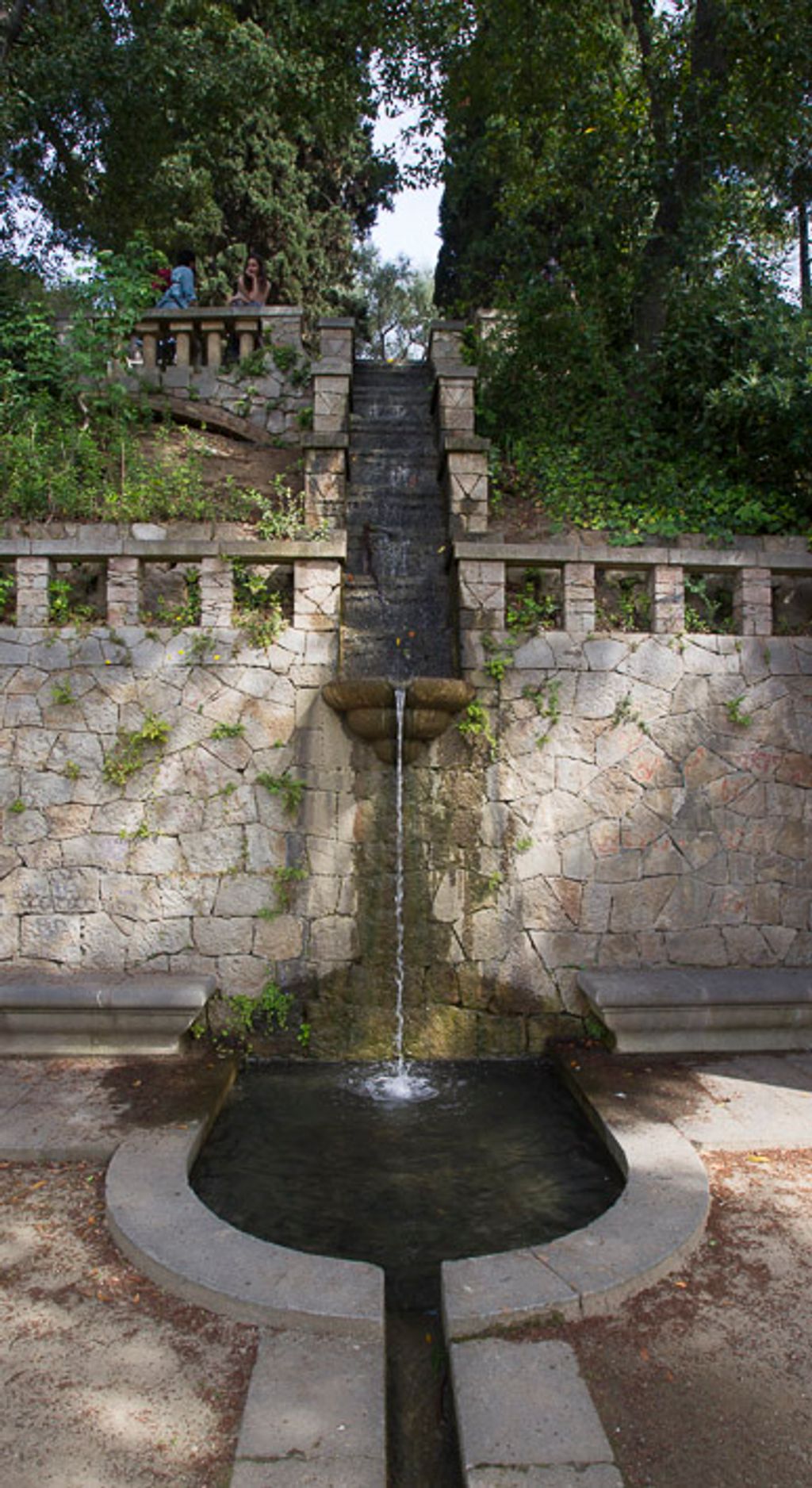 Jardins de Laribal. Font