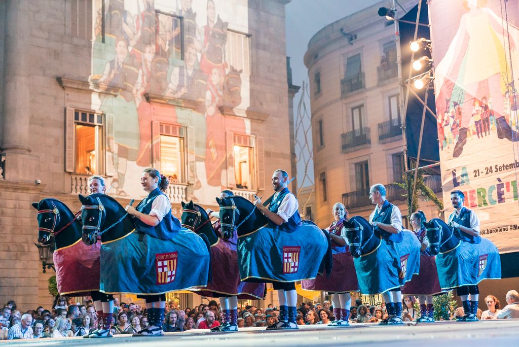 La Mercè 2018. Ball dels Cavallets Cotoners