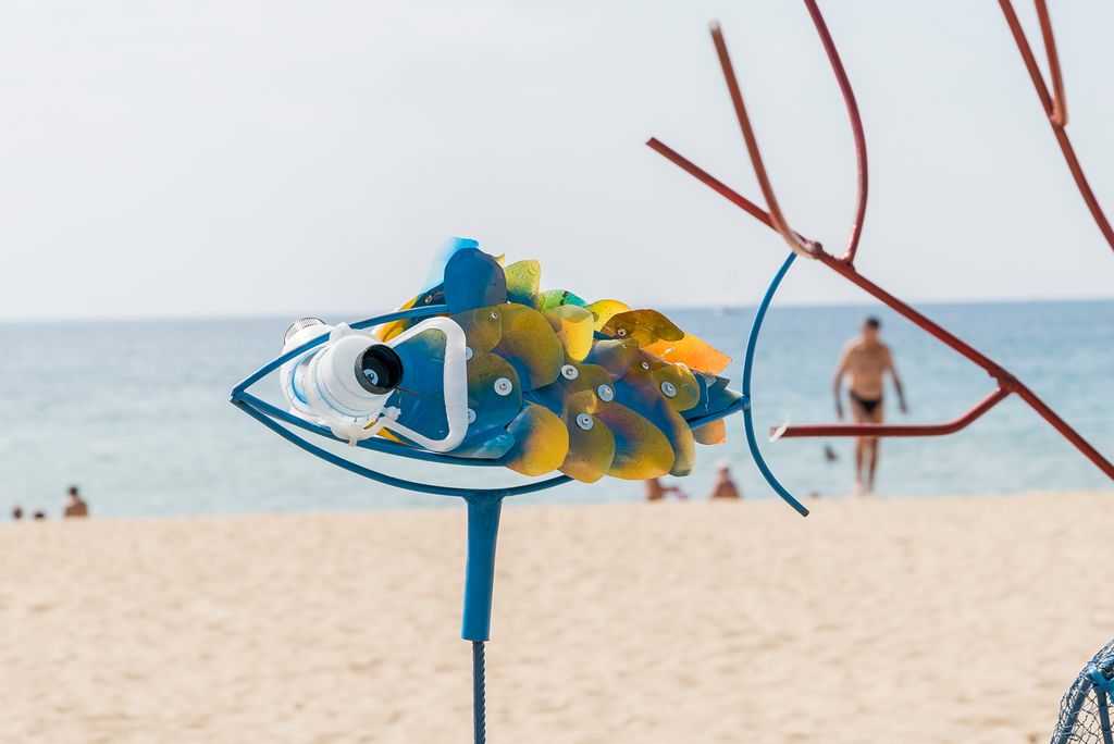 Peix fet de material reciclat