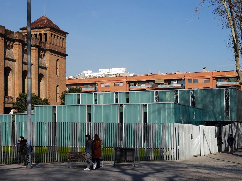 Campus de la Ciutadella de la Universitat Pompeu Fabra. Edificis Ramón Turró i Torre de les Aigües