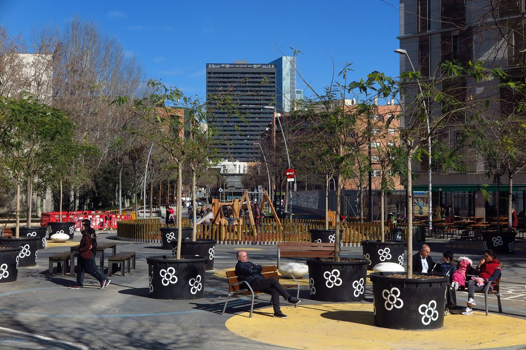 Superilla del Poblenou. Parc infantil