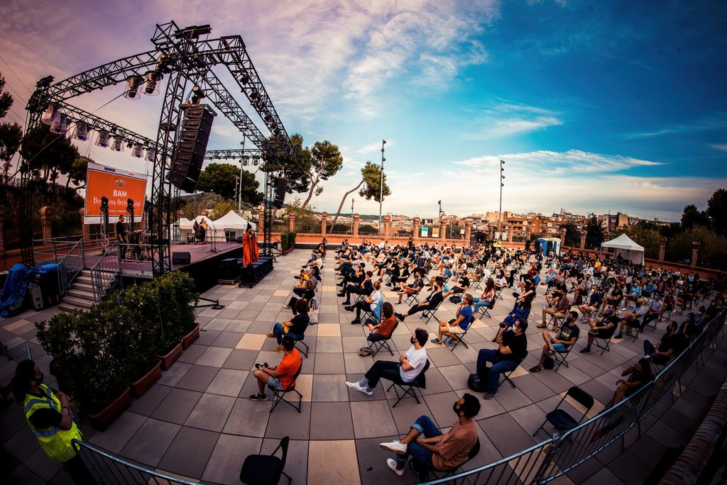 Actuació del Rodrigo Cuevas a la Casa de l'Aigua dins de la programació del BAM amb motiu de la Mercè 2020 