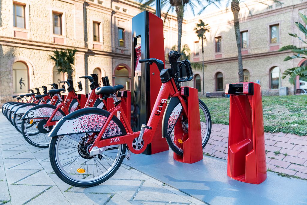 Estació de Bicing a Nou Barris