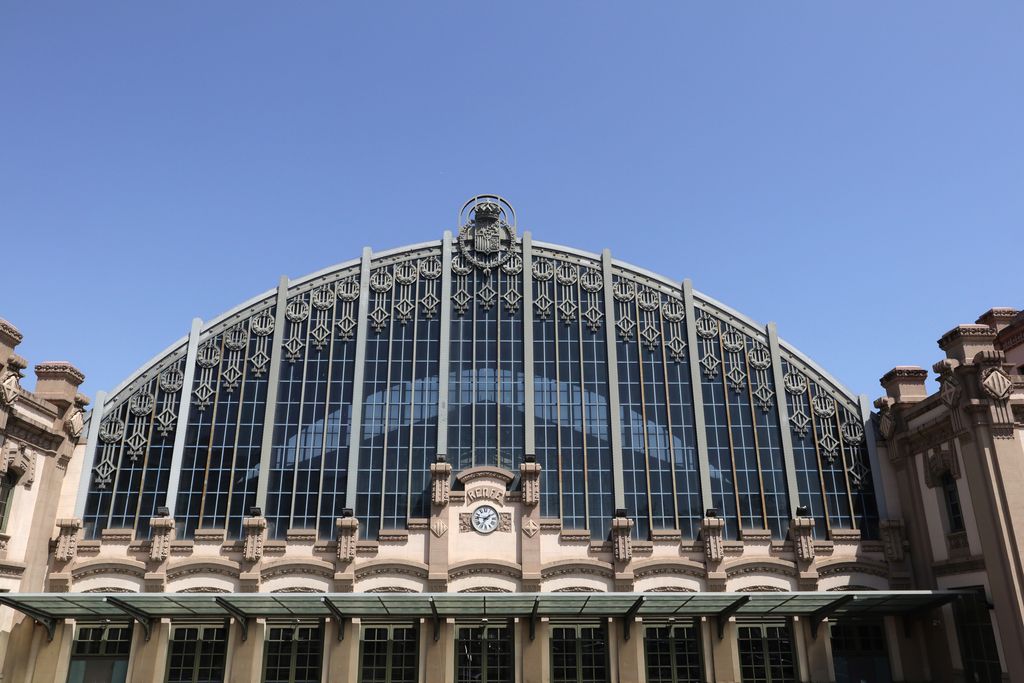 Estació del Nord. Façana