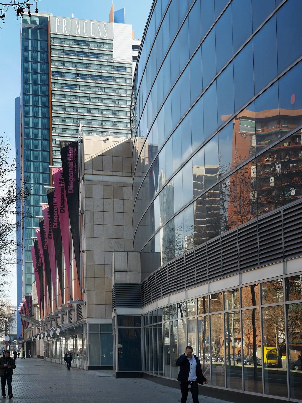 Exterior del Centre Comercial Diagonal Mar