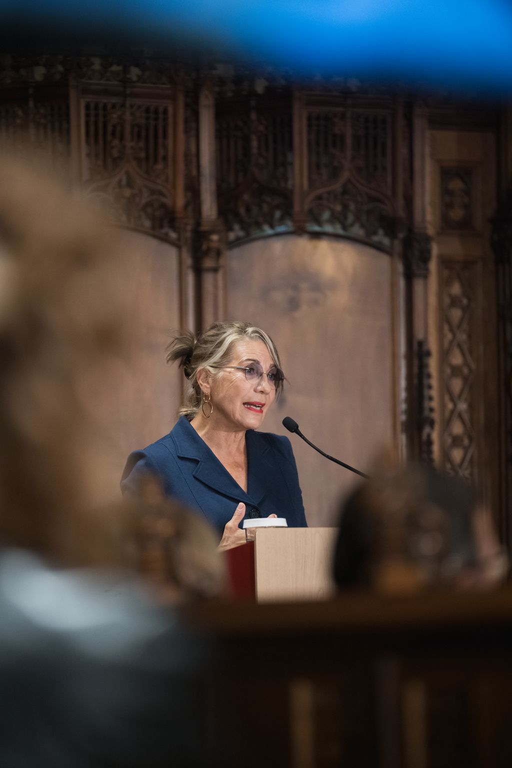 Emma Vilarasau, actriu, intervé des del faristol del Saló de Cent al pregó de la Mercè 2025