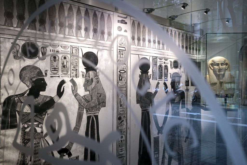 Museu Egipci. Exposició de la col·lecció