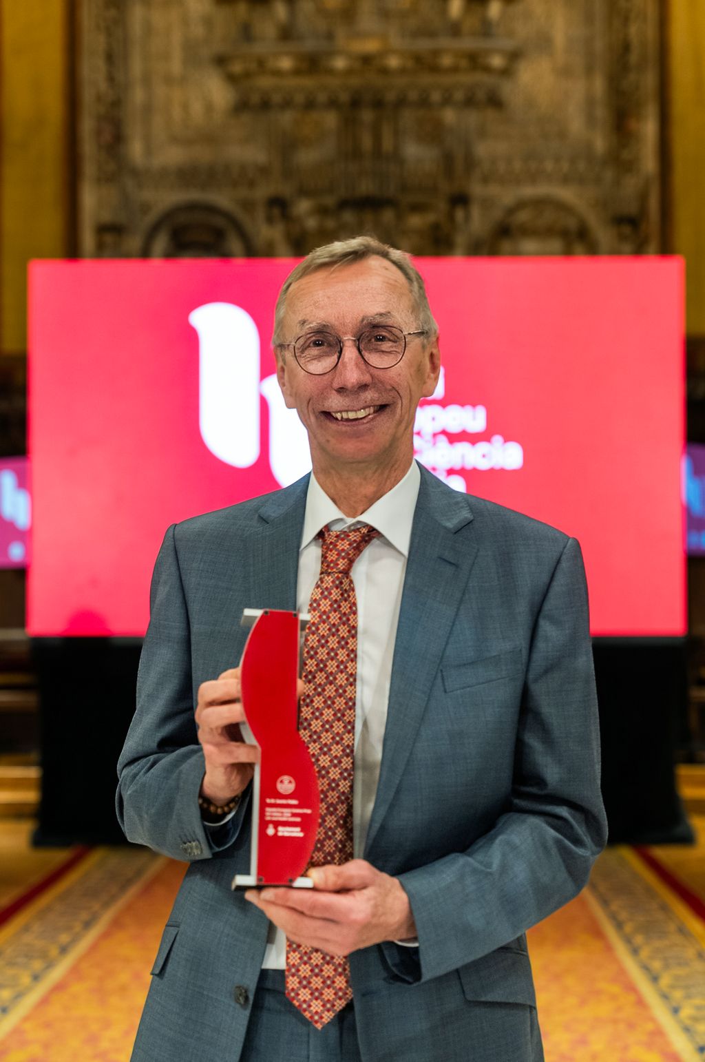 Svante Pääbo, amb el premi Hipàtia