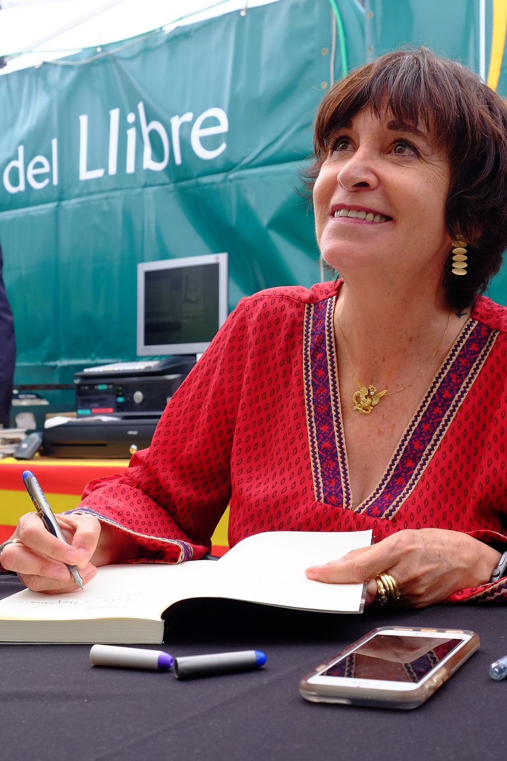 Escriptores a la Diada de Sant Jordi. Rosa Montero