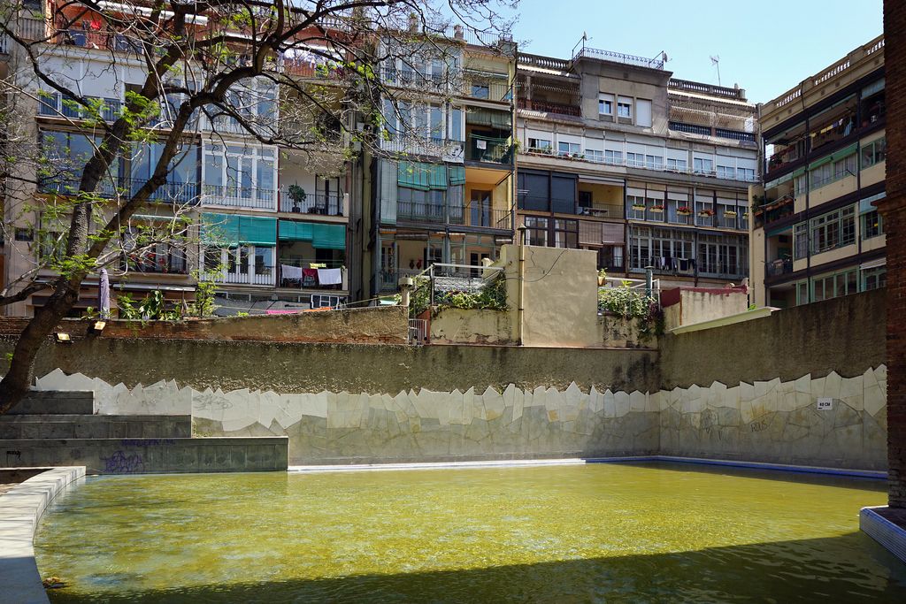 Jardins de la Torre de les Aigües. Estany