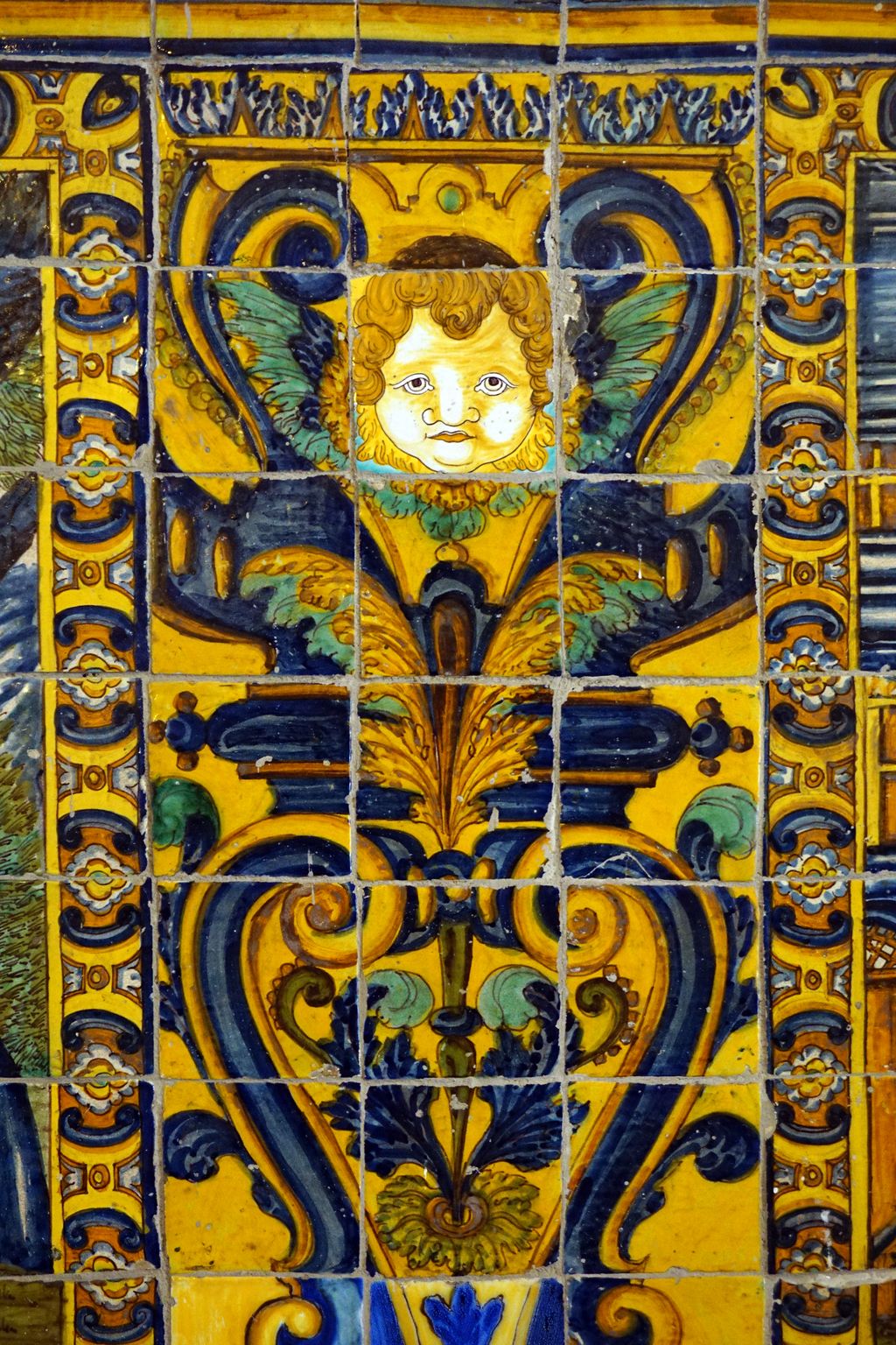 Casa de Convalescència. Rajoles decoratives