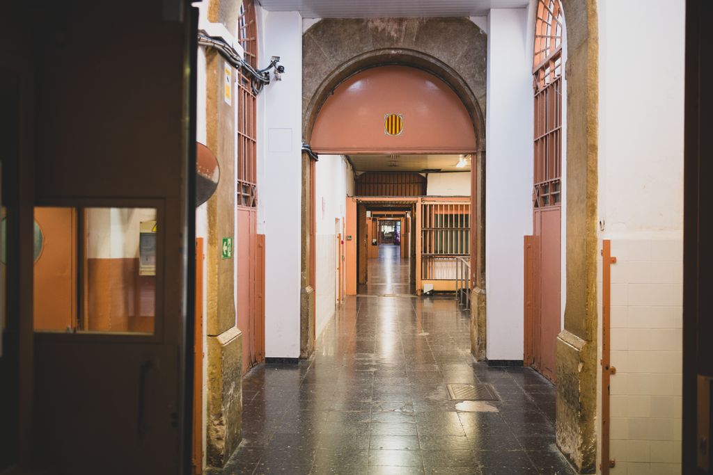 Passadís a l’interior de La Model.