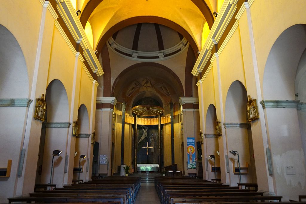 Església dels Josepets. Interior, nau central