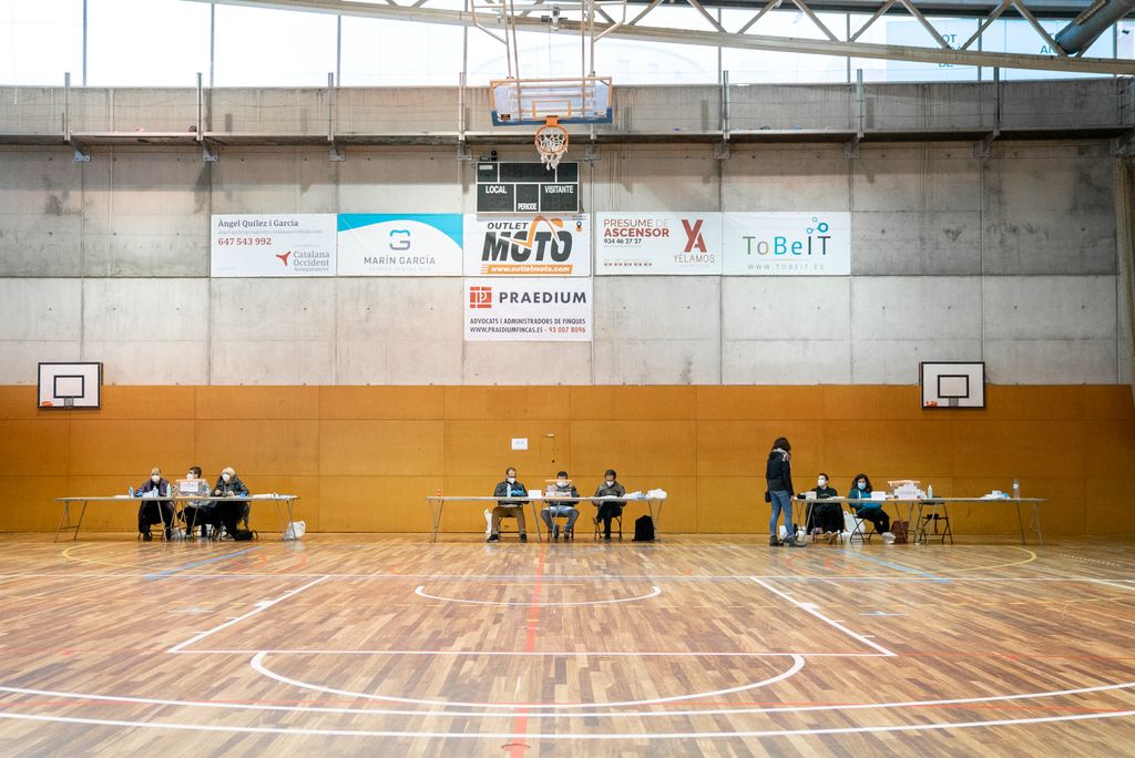 Tres meses electorals amb els seus membres a la pista del CEM Guinardó