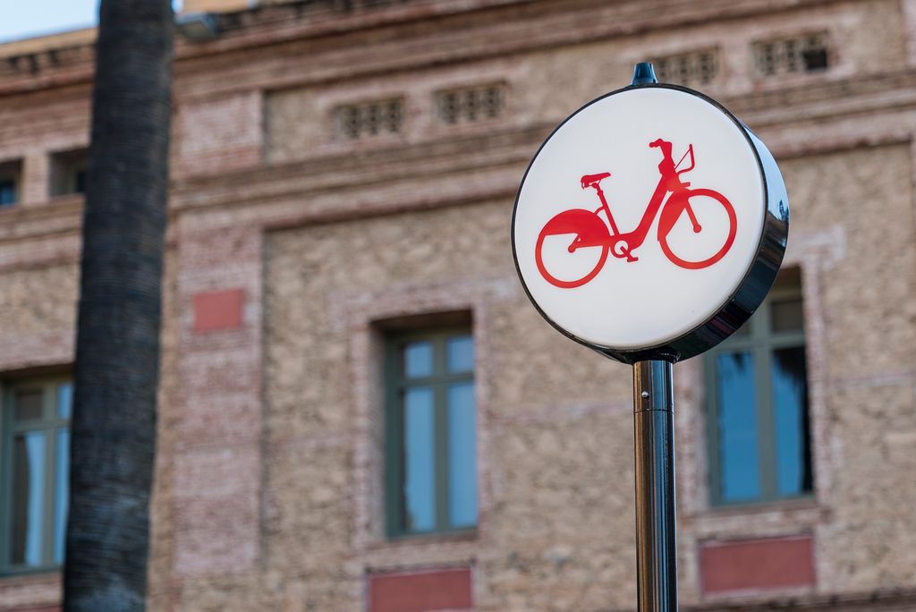 Senyalització vertical del Bicing