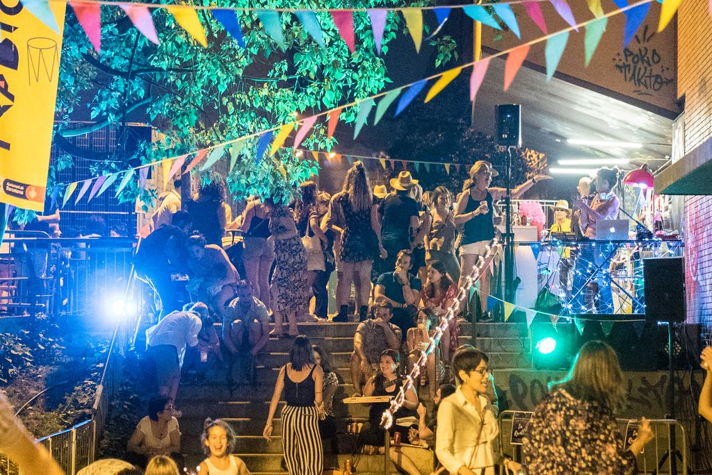 Assistents a la revetlla de Sant Joan 2018