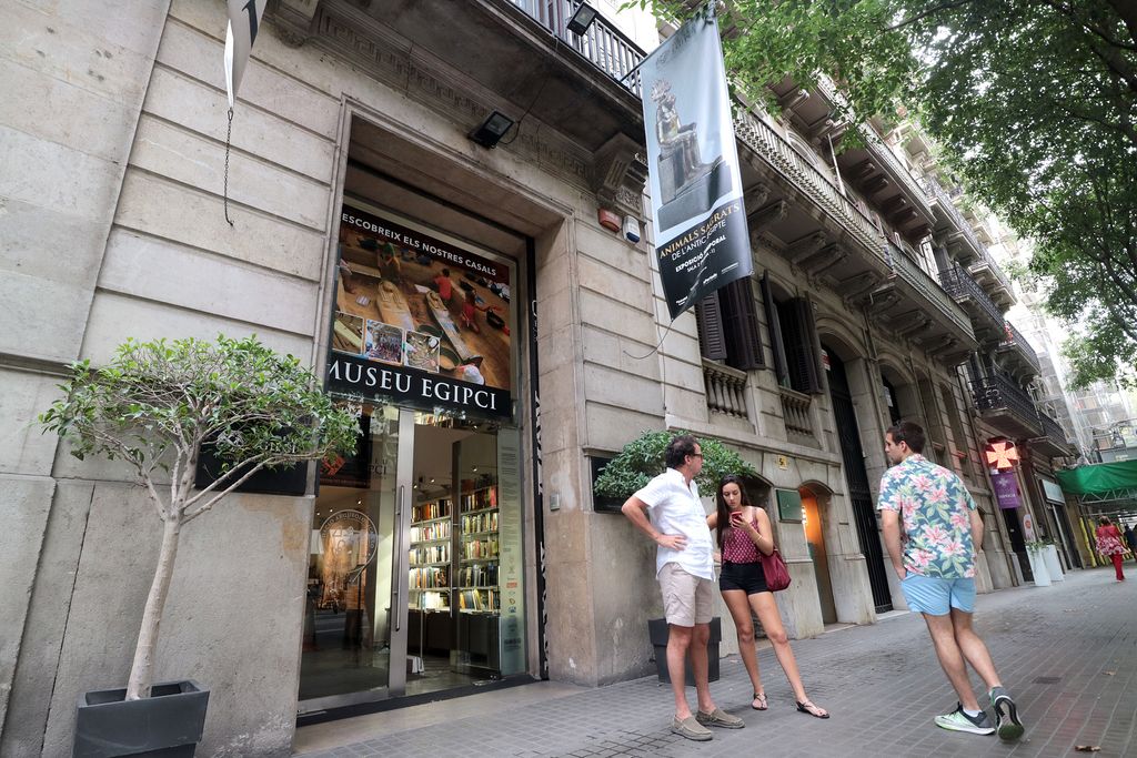 Museu Egipci. Entrada