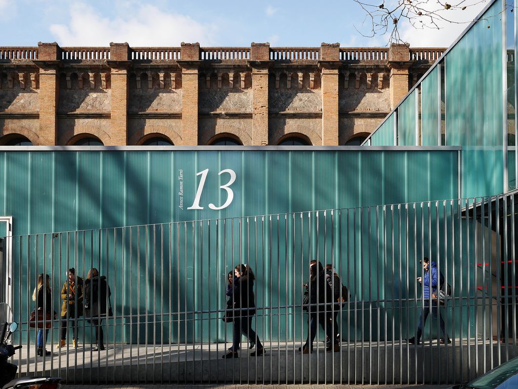 Campus de la Ciutadella de la Universitat Pompeu Fabra. Edificis Ramón Turró i Torre de les Aigües