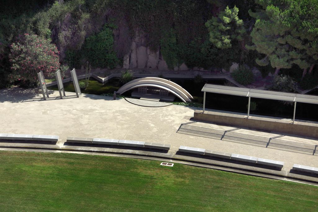 Fossar de la Pedrera vist des del castell de Port