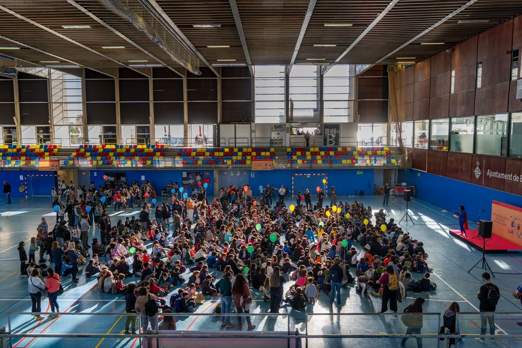 Assistents al Pregó dels infants