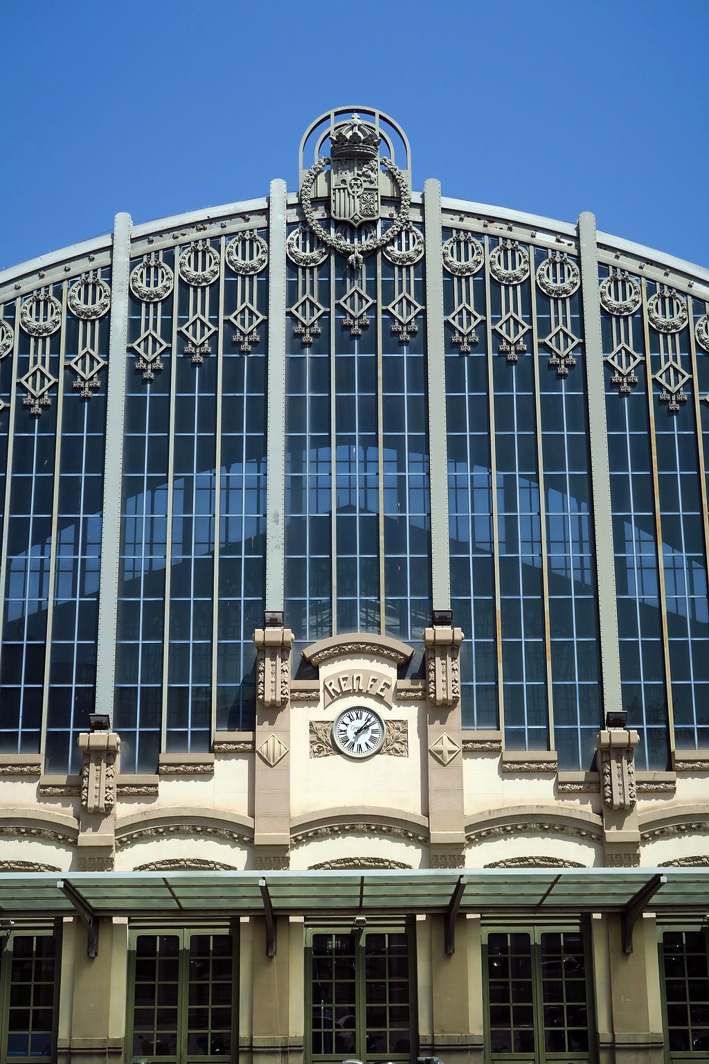 Estació del Nord. Façana