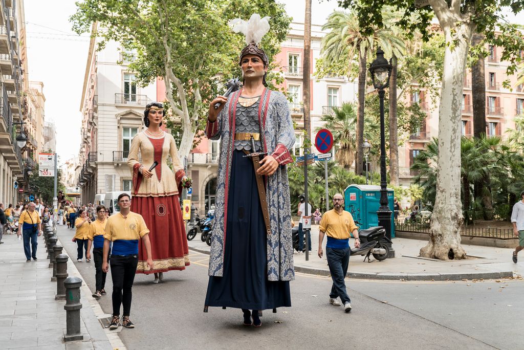 10a Trobada de gegants de Sant Jaume. Gegants de Sant Jaume