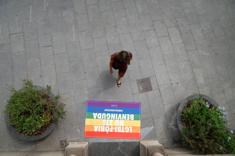 <div class='imageHoverDetail'>
             <p class='imageHoverTitle twoLineBreak'>Vista zenital de l’estora amb el lema "LGTBIfòbia, no ets benvinguda" sobre l...</p>
             <p class='imageHoverAutor oneLineBreak'>Autor: Paula Jaume</p>
             <button class='imageHoverBtn'>Mostra els detalls de la imatge <span class='sr-only'>Vista zenital de l’estora amb el lema "LGTBIfòbia, no ets benvinguda" sobre l...</span></button>
             </div>