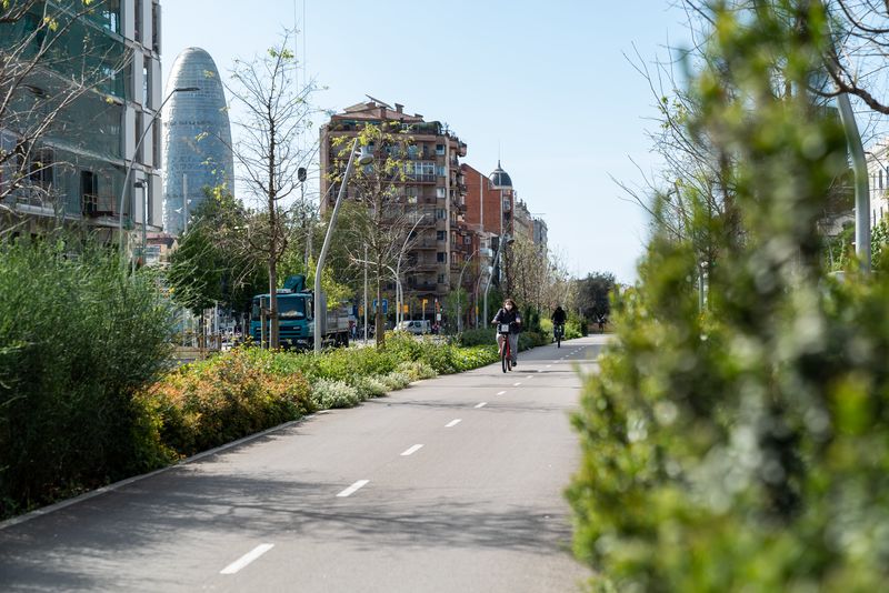 
             Rambla central habilitada con carriles bici entre parterres de vegetación en ...
             Autor: Mariona Gil
             Ver los detalles de la imagen Rambla central habilitada con carriles bici entre parterres de vegetación en ...
             