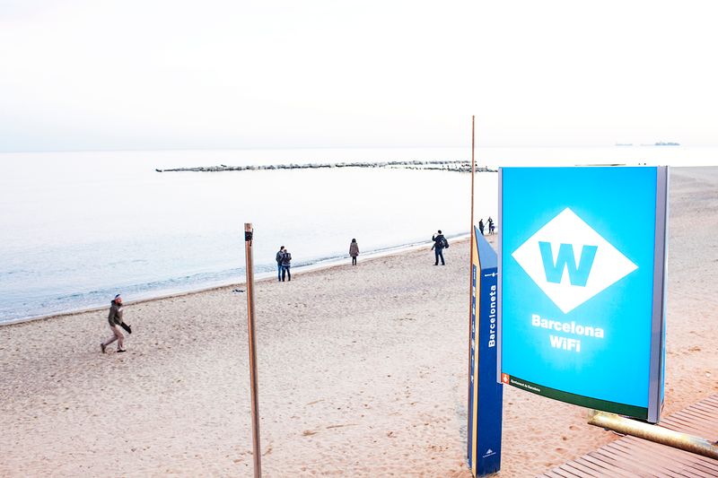 <div class='imageHoverDetail'>
             <p class='imageHoverTitle twoLineBreak'>Senyal vertical del Barcelona Wifi a la platja</p>
             <p class='imageHoverAutor oneLineBreak'>Autor: Paola de Grenet</p>
             <button class='imageHoverBtn'>Mostra els detalls de la imatge <span class='sr-only'>Senyal vertical del Barcelona Wifi a la platja</span></button>
             </div>