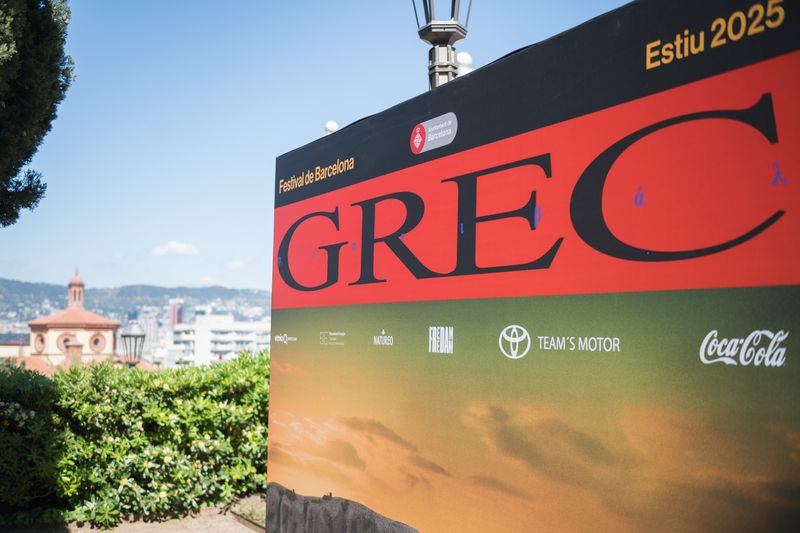 
             Cartel del festival de teatro Grec de Barcelona del 2025
             Autor: Ceci Fimia
             Ver los detalles de la imagen Cartel del festival de teatro Grec de Barcelona del 2025
             