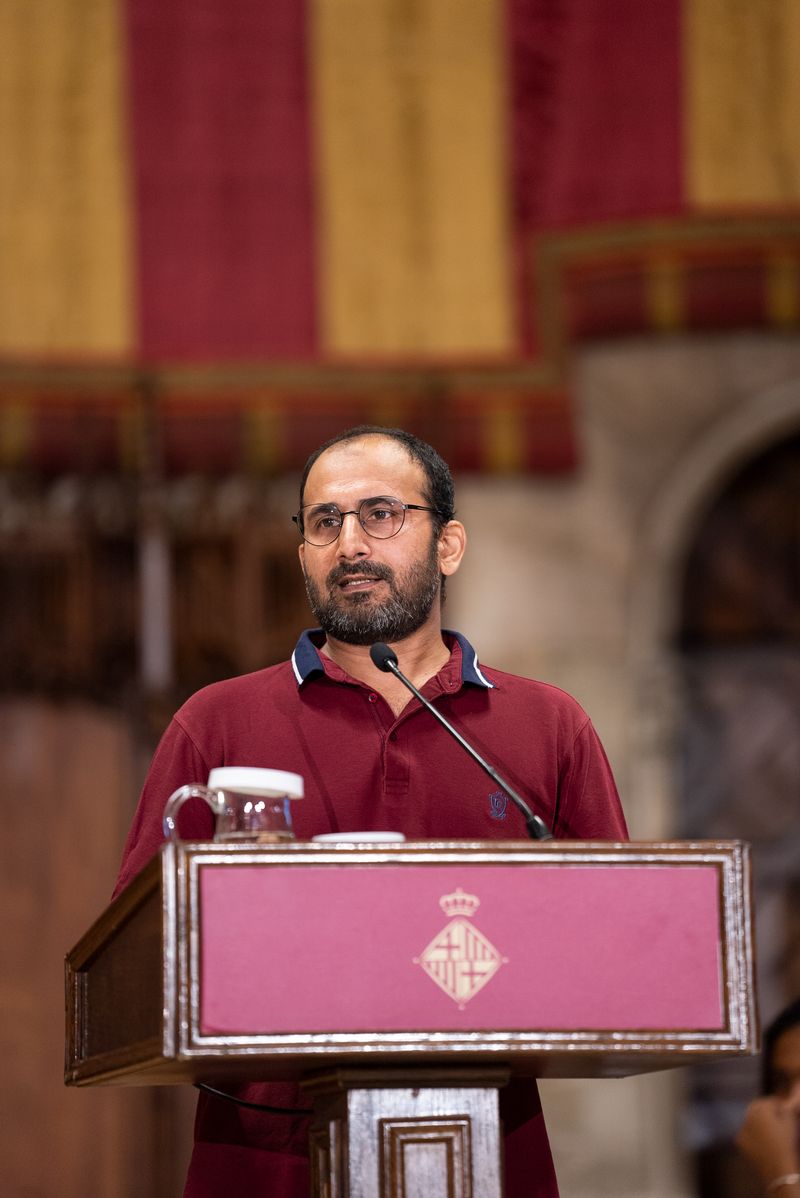 
             Intervenció d’un organitzador del programa “A l’estiu, Barcelona t’acull” ...
             Autor: Mariona Gil
             Mostra els detalls de la imatge Intervenció d’un organitzador del programa “A l’estiu, Barcelona t’acull” ...
             