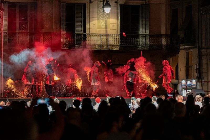 
             Colla de diables en l