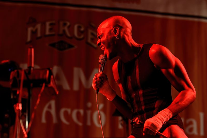 <div class='imageHoverDetail'>
             <p class='imageHoverTitle twoLineBreak'>Un dels cantants actuant durant el concert "Egosex" dins del "BAM - Barcelona...</p>
             <p class='imageHoverAutor oneLineBreak'>Autor: Christian Bertrand</p>
             <button class='imageHoverBtn'>Mostra els detalls de la imatge <span class='sr-only'>Un dels cantants actuant durant el concert "Egosex" dins del "BAM - Barcelona...</span></button>
             </div>