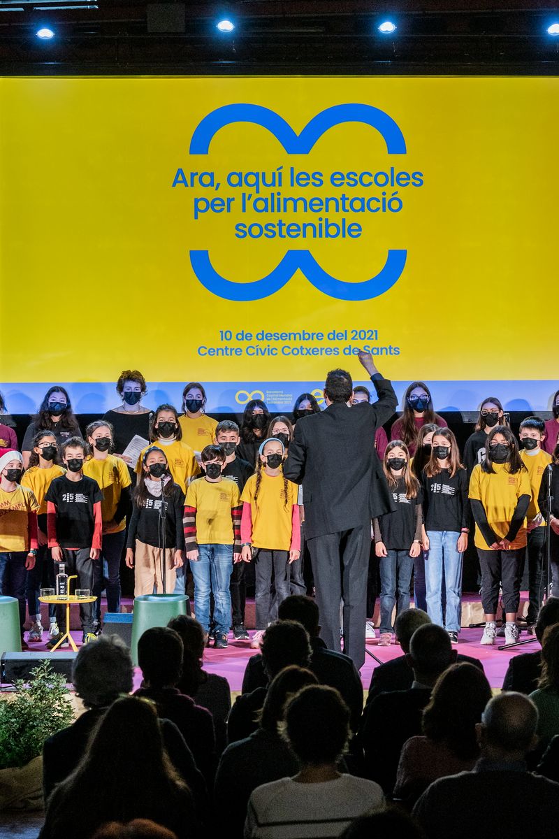 
             Actuació dels cors In Crescendo i Teen Soul de l